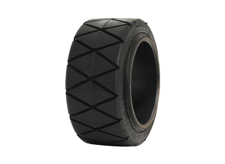 Tire, Rubber, 10x5x6.5, Sipe - Diamond