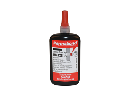 Permabond HM128 Threadlocker, 250 ml