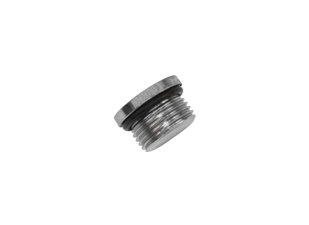 Plug with O-Ring, Thread: 1-1/16-12, Depth: .594 in.