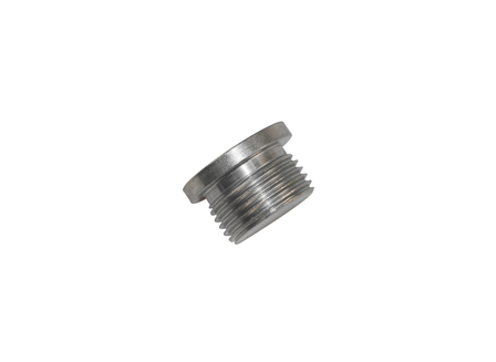 Plug Without O-Ring, Thread: 1-1/16-12, Depth: 0.594 in.