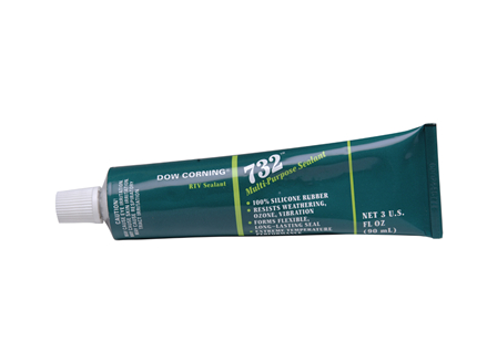 Dow Corning 732-GE RTV Multi-Purpose Sealant, 3 oz., Clear