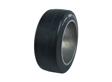 Polyurethane Tire, 10x4x6.5, Sipe - Thin, Compound: 243