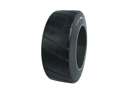 Polyurethane Tire, 13.5x5.5x8, Sipe - Thick, Compound: 243