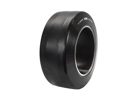 Polyurethane Tire, 13.5x5.5x8, Smooth, Compound: 341