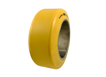 Polyurethane Tire, 13x5.5x8, Smooth, Compound: 253, Non-Marking