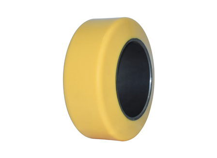 Polyurethane Tire, 13x5.5x8, Sipe - Thin, Compound: 253, Non-Marking