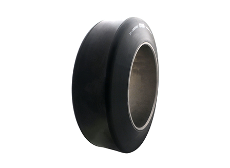 Polyurethane Tire, 13x4.5x8, Smooth, Compound: 243