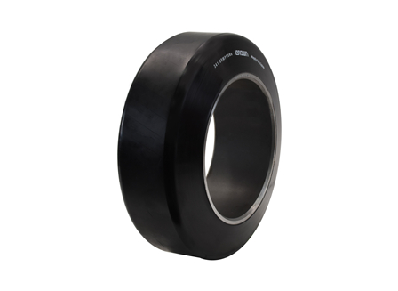 Polyurethane Tire, 13x4.5x8, Sipe - Thin, Compound: 341