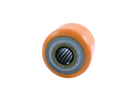 Polyurethane Wheel Assembly, 2.5x2.06x1.187