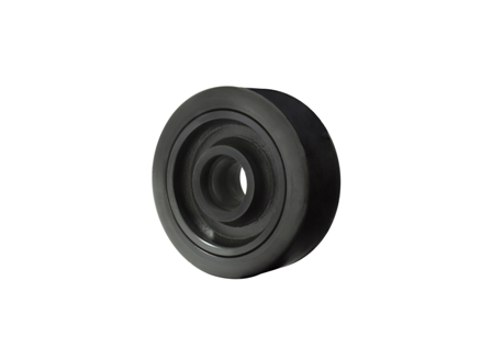 Polyurethane Tire Assembly, 10.5x4x8, Smooth, Compound: 060