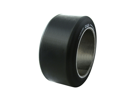Polyurethane Tire, 10x5x6.5, Smooth, Compound: 344