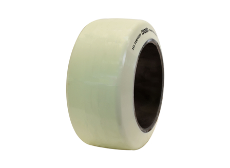 Polyurethane Tire, 10x5x6.5, Smooth, Compound: 354, Non-Marking