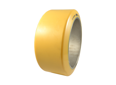 Polyurethane Tire, 13.5x6x10, Smooth, Compound: 253, Non-Marking