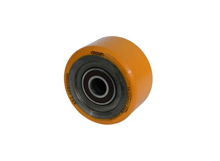 Polyurethane Wheel Assembly, 5x2.88x2.44, Compound 402