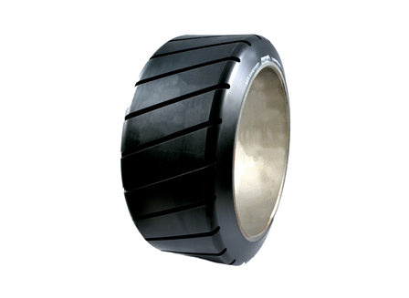 Polyurethane Tire, 13x5.5x9.5, Sipe - Thick, Compound: 342