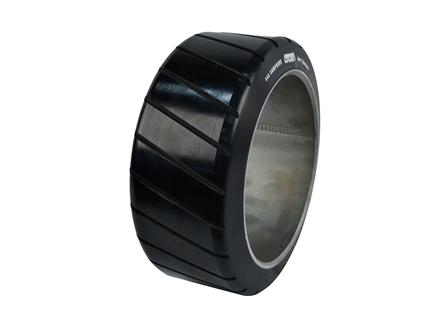 Polyurethane Tire, 13x5.5x9.5, Sipe - Thick, Compound: 348