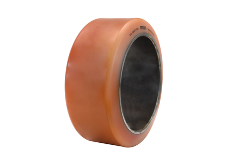 Polyurethane Tire, 13x5.5x9.5, Smooth, Compound: 442