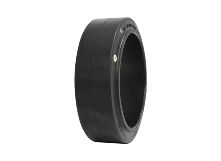 Tire, Rubber, 15x5x11.25, Smooth, Black