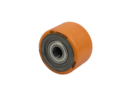 Polyurethane Wheel Assembly, 6x4.12x3.149