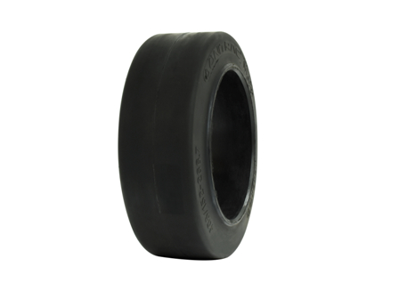 Tire, Rubber, 16x6x10.5, Smooth