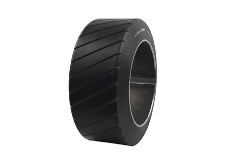 Polyurethane Tire, 16x7x10.5, Sipe - Thick, Compound: 341
