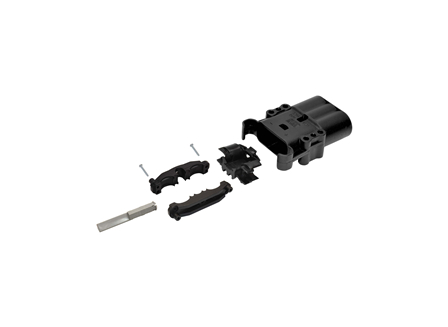 A320 Connector Kit, Male Pin Hsg, Clamps, Carrier