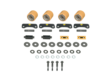 Load Wheel Kit, 5 in. x 4.12 in., Quick Change