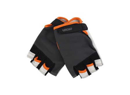 Crown Mechanics Fingerless Gloves, XL