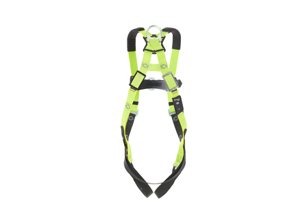 Full Body Harness, Tongue Buckle, Steel Hardware