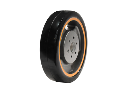 Polyurethane Tire, 10x2.5x2, Smooth, Compound: 241