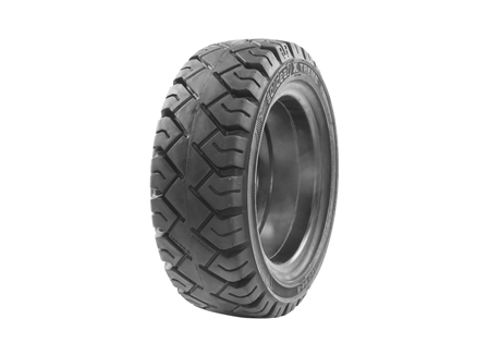 Tire, Solid Resilient, 140/55-9