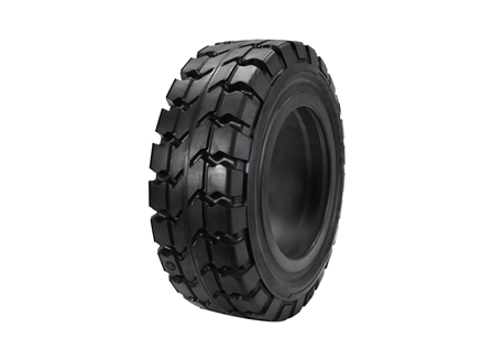 Tire, Solid Resilient, 140/55-9, Compound: 489, Black