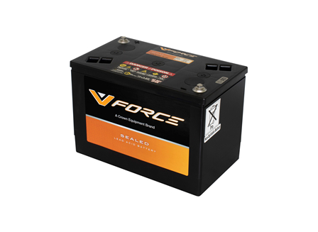 V-Force® Deep Cycle Battery, Sealed, 6 V, 220 Ah, Terminal Style Insert M6, RC Min 195 @ 25 A