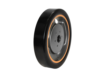 Polyurethane Tire, 12x2.5x1.5, Smooth, Compound: 241