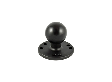 RAM Round Base with Rubber Ball