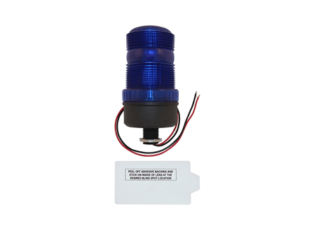 LED Strobe Light, Conduit Mount Base, Blue, LED