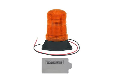 LED Strobe Light, Flat Mount Base, Amber