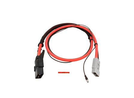 Lithium Ion Charge Harness, 4/0, Schaltbau LV400, SB350 Gray