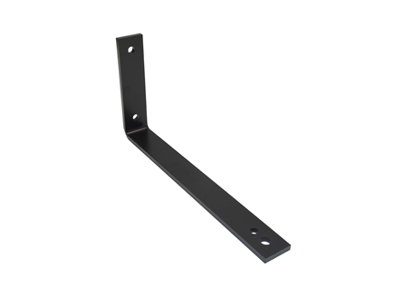 Long L-Bracket for Pogo Stick, Steel, Black