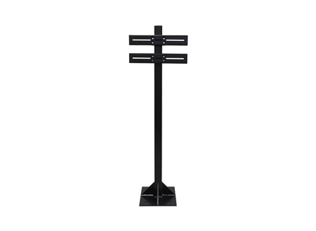 Charger Stand, 55 in. Post, 18 in. Arm, Single Side Mount