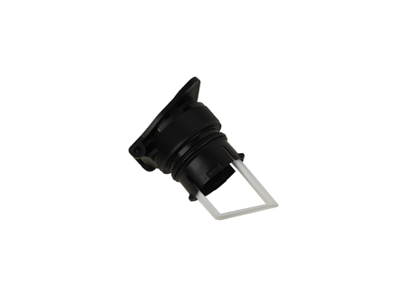 Battery Cap, Douglas Style Flip Top, 2.75 in., Black