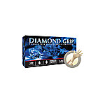 Diamond Grip Latex Gloves, Natural, 100PK