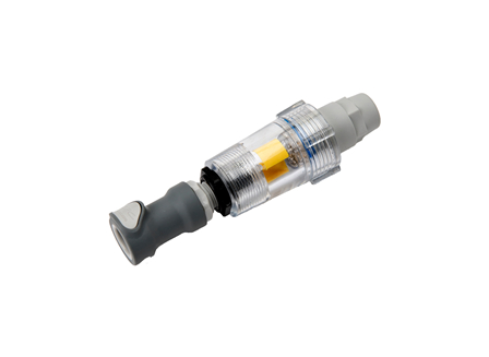 Small BWT CPC Female Coupling & Flow Indicator