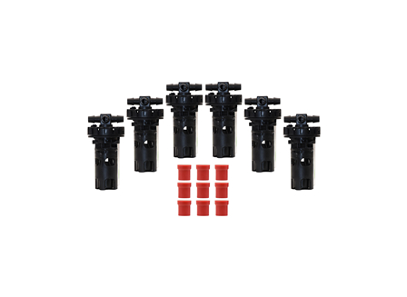 2.5 Flip Top Valve, 6 pack