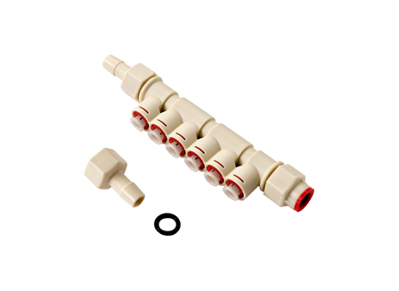 Injector Spider Manifold 6-Port