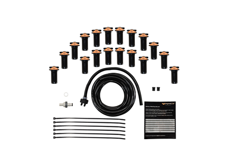V-Force® Barbed Float System Kit, for a 36 V Standard Battery, with a Battery Watering Technologies Water Supply