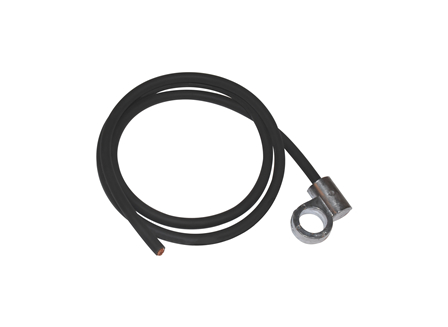 Standard Cable Assembly, Offset, Black, Gauge: #2