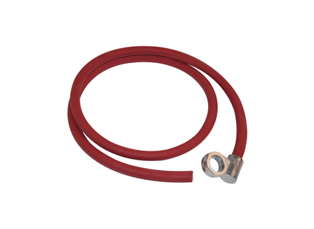 Standard Cable Assembly, Offset, Red, Gauge: 3/0