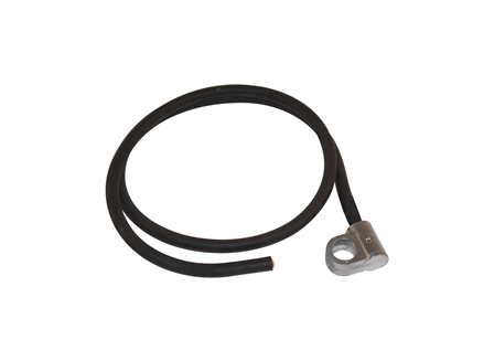 Leadhead, Fast Charge, Offset, Gauge: 2/0, Black