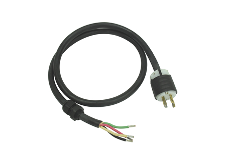 Power Cord Assembly, 10 AWG, 5 ft., L1630P